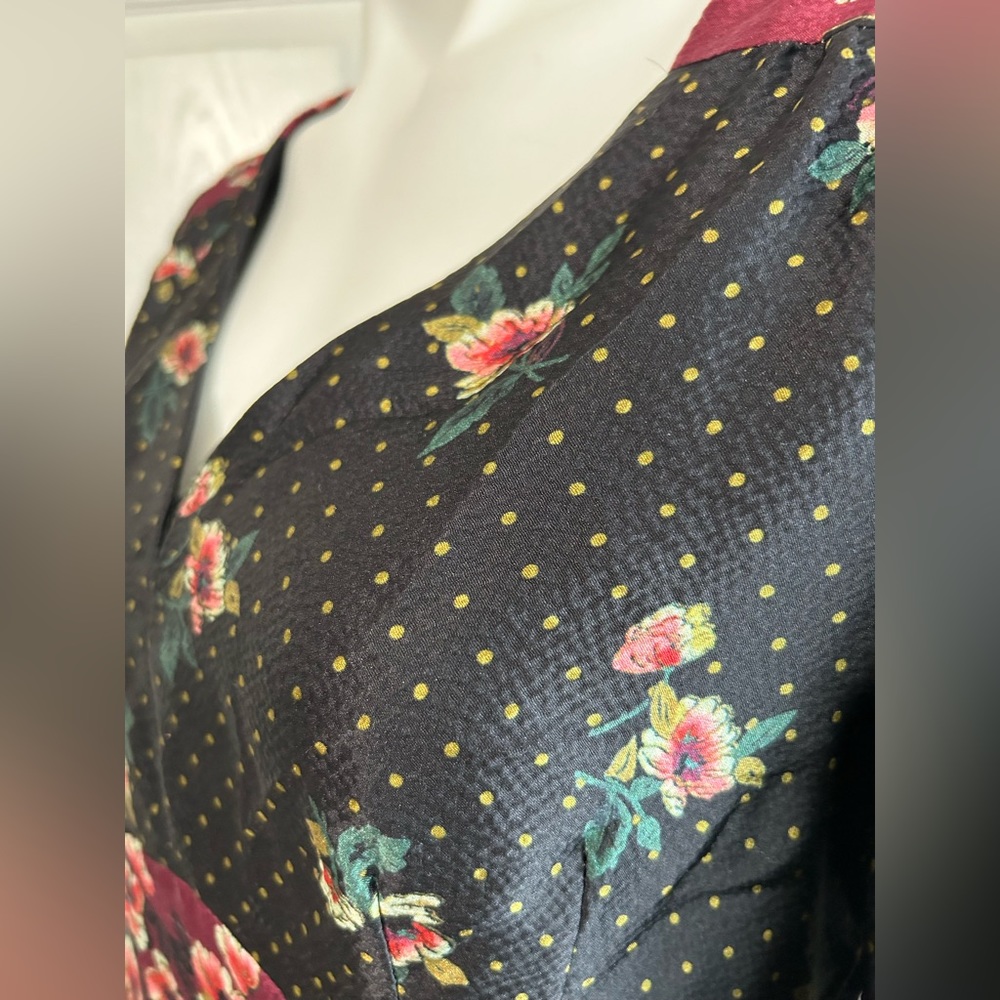 Nanette Lepore Floral and Polka Dot Dress - Picture 6 of 9